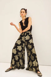 Pantalon pierre jacquard