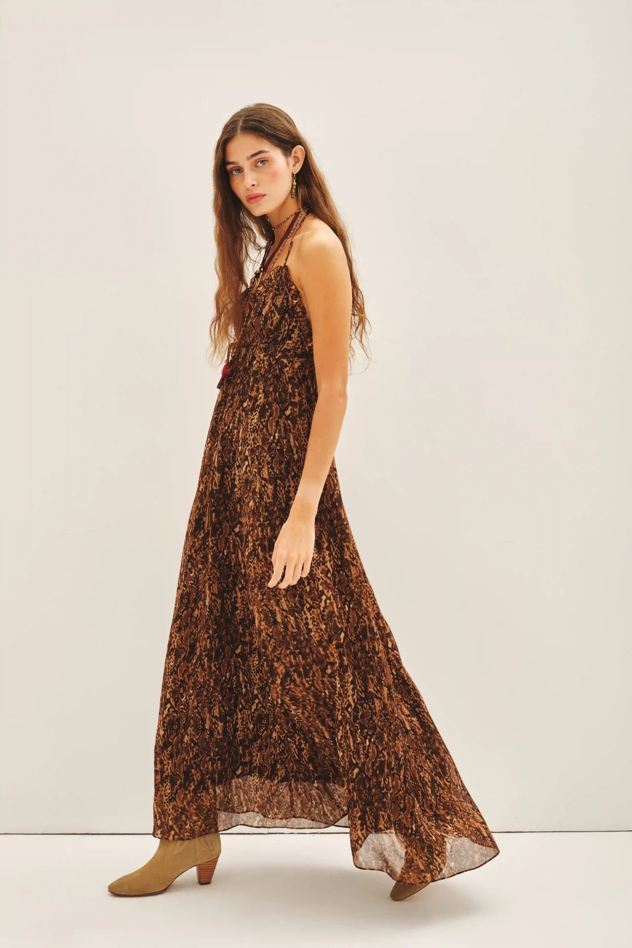 Vestido suki reptil