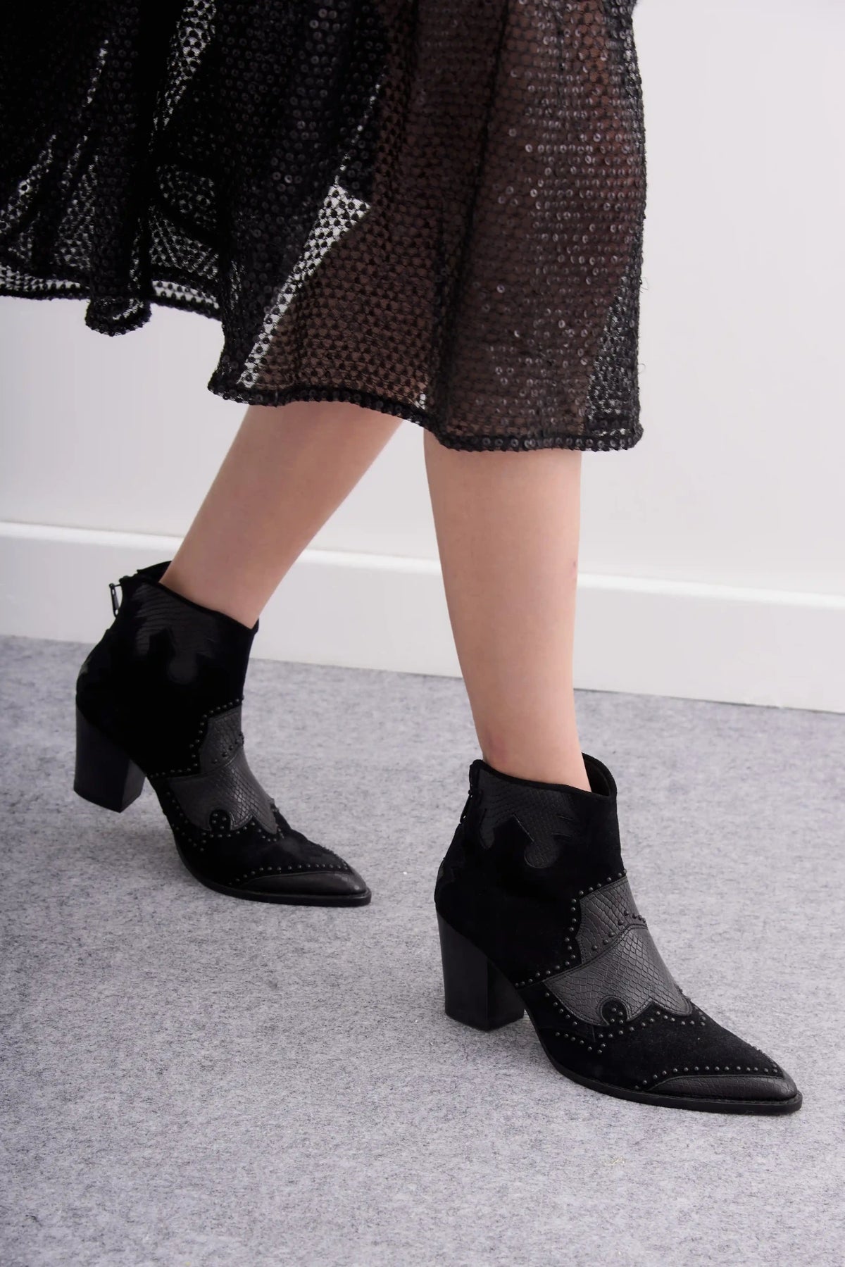 Bota wain suede