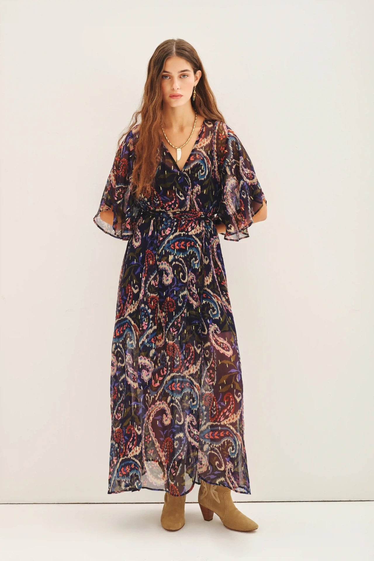 Vestido andrea paisley