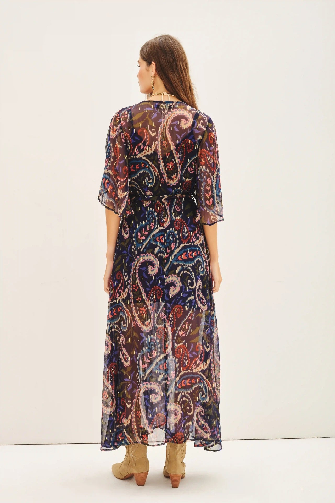 Vestido andrea paisley